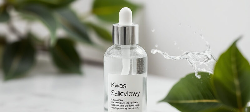 Kwas salicylowy na zaskórniki: co robić od razu i jak zapobiegać nawrotom