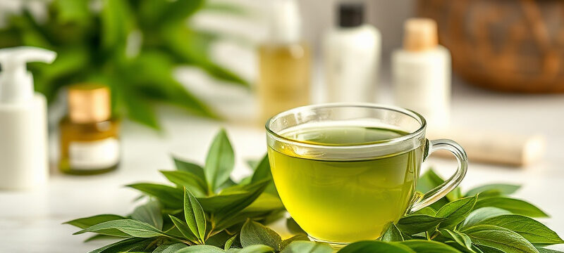 Zielona herbata na twarz: szybkie wskazówki + bezpieczne łączenie z innymi składnikami