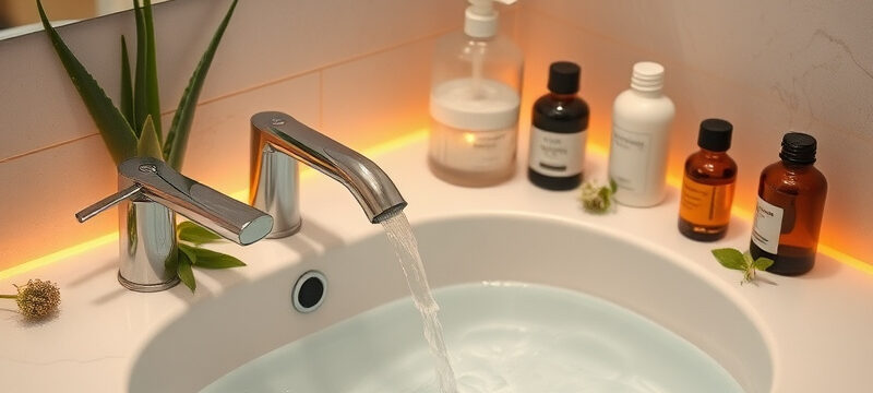 Temperatura wody do mycia twarzy: szybkie wskazówki + bezpieczne łączenie z innymi składnikami