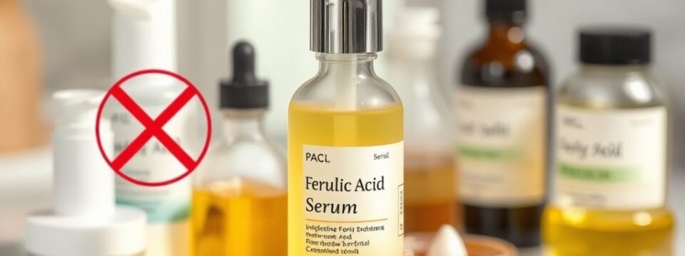Kwas ferulowy: z czym nie łączyć w pielęgnacji i dlaczego